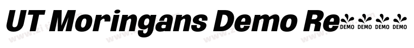 UT Moringans Demo Re字体转换